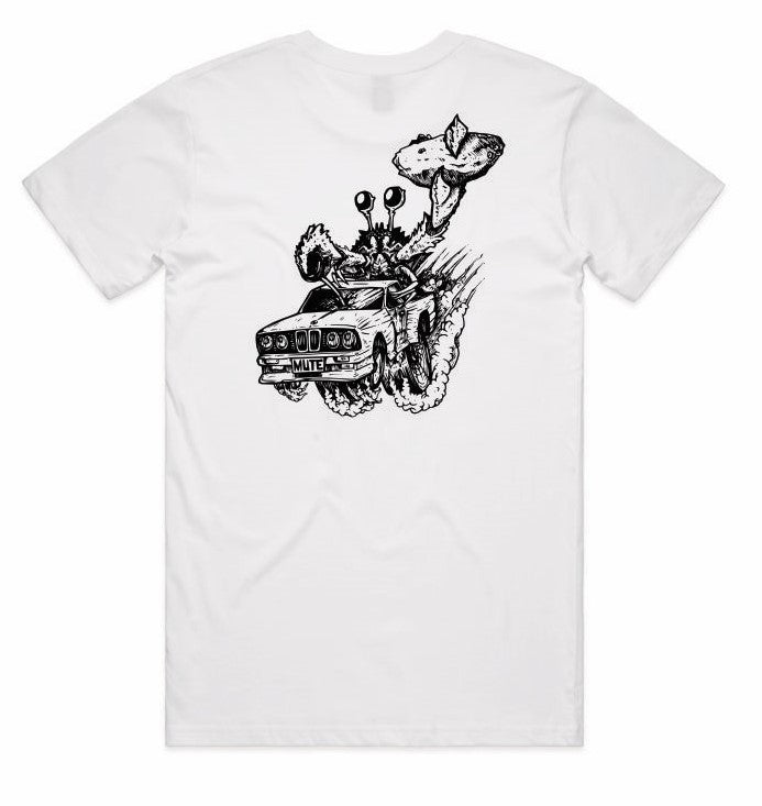 Lift Rocks Tee - WHITE